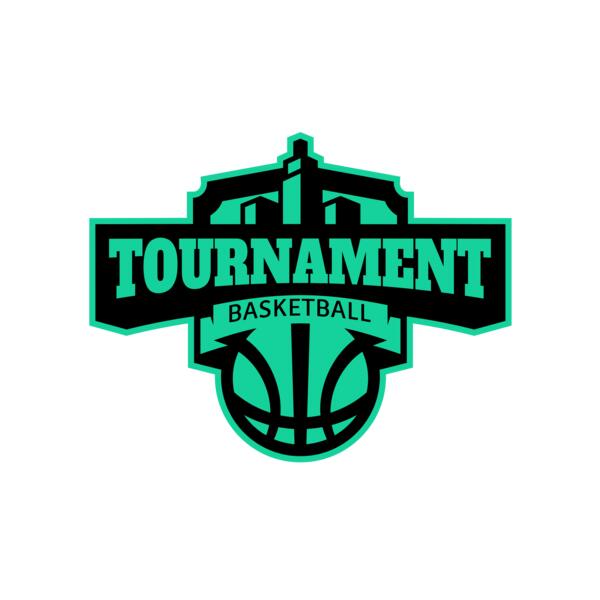 Tournament Basketball logo template Vignette
