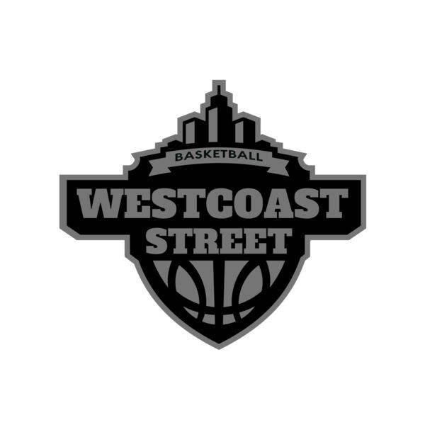 Westcoast Street Basketball League logo template Vignette