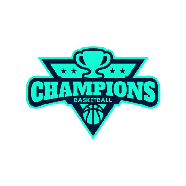 Champions Basketball League logo template 02 Vignette