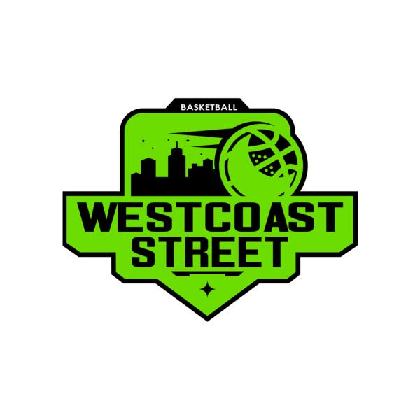 Westcoast Street Basketball logo template Vignette