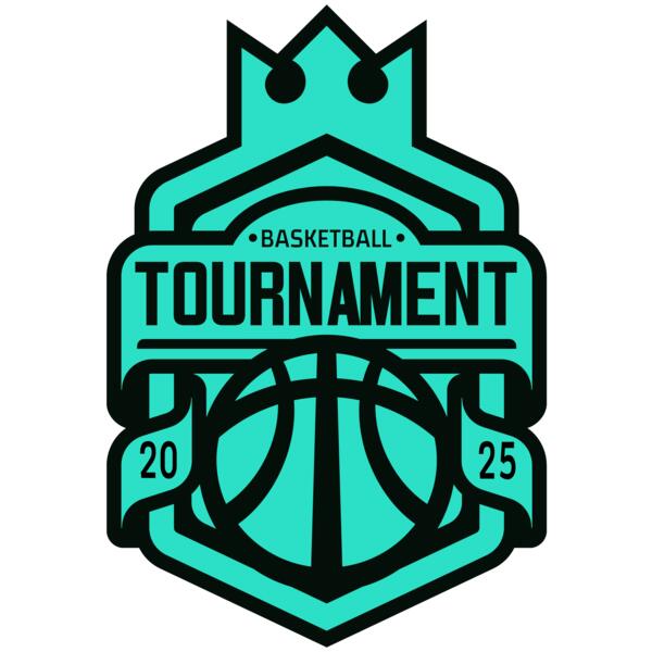Tournament Basketball logo template 03 Vignette