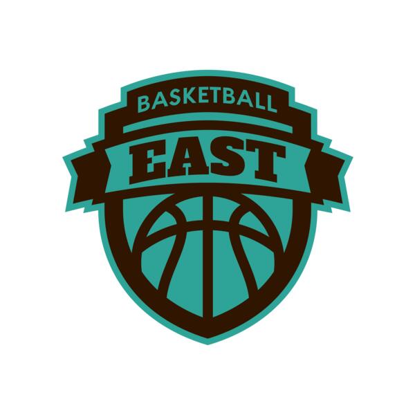 East Basketball logo template Vignette