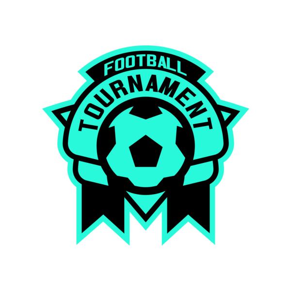 Tournament Football logo template Vignette