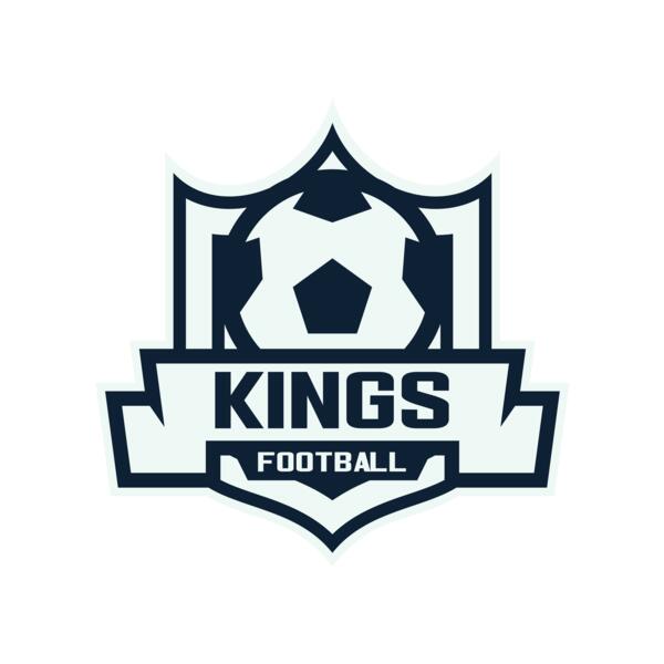 Kings Football logo template Vignette