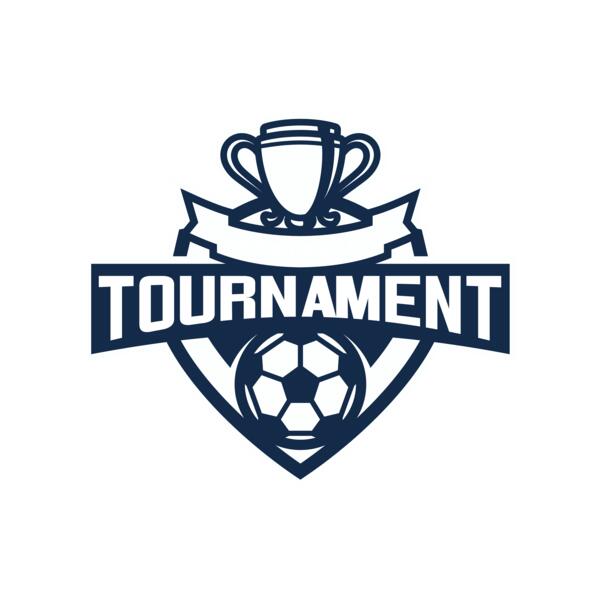 Tournament Football logo template 03 Vignette