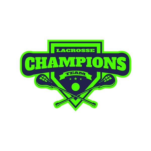 Champions Lacrosse Team Logo Template	 Vignette