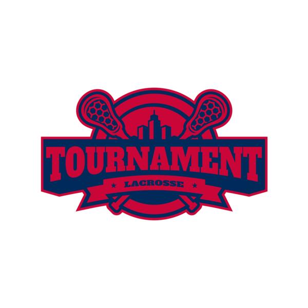 Tournament Lacrosse Logo Template Vignette