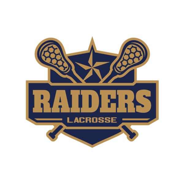 Raiders Lacrosse Logo Template Vignette
