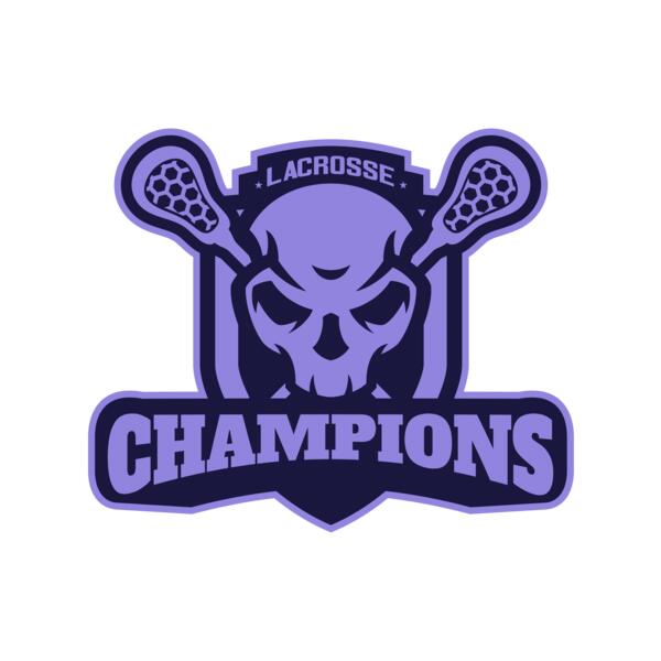 Champions Lacrosse Logo Template 02 Vignette