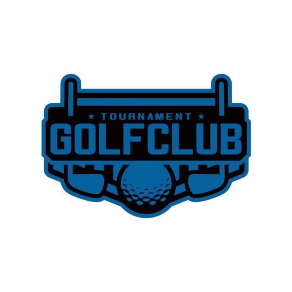 Golf club Tournament logo template Vignette