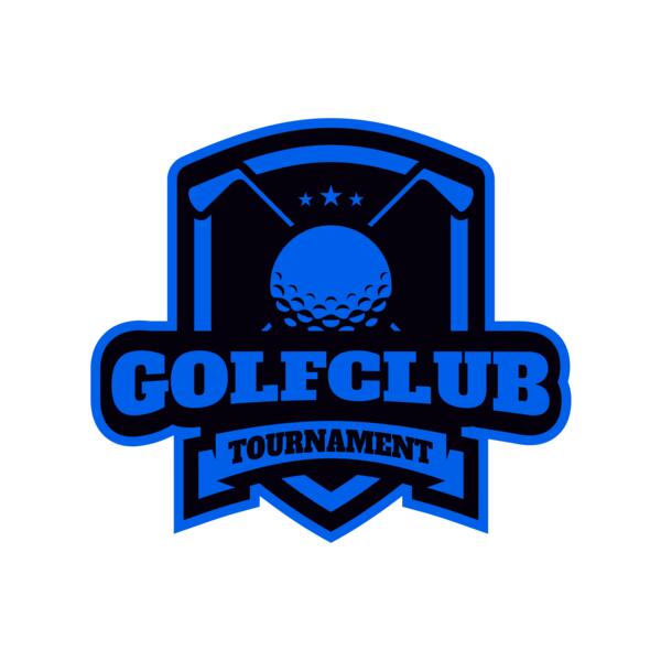 Golf Club Tournament logo template 03 Vignette
