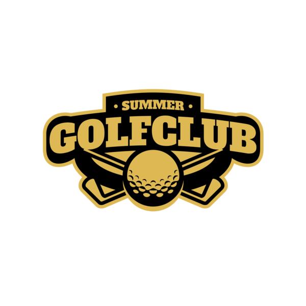 Golf Club Summer logo template Vignette