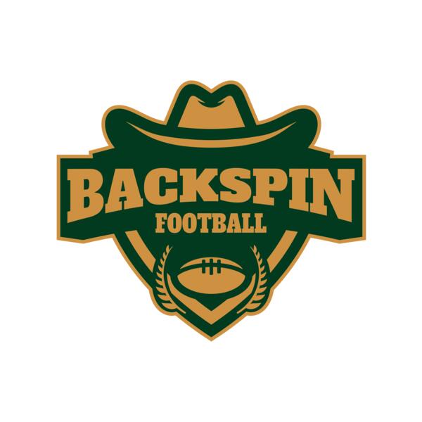Backspin Football logo template Vignette