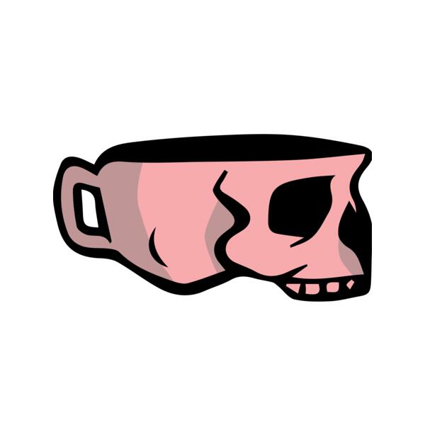 Elements Skull logo template 05 Vignette