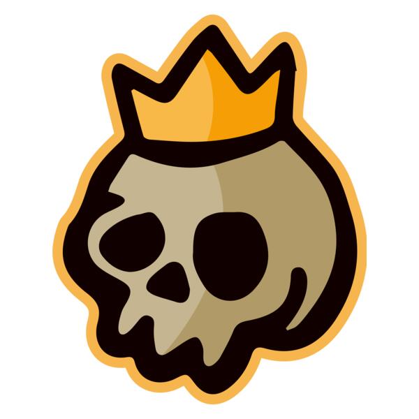 Elements Skulls logo template 12 Vignette