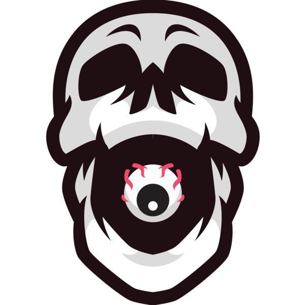 Elements Skulls logo template 24 Vignette