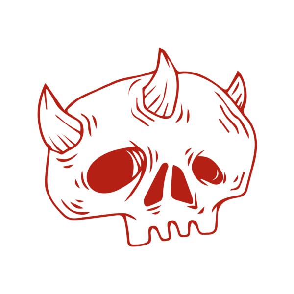 Elements Skulls logo template 28 Vignette