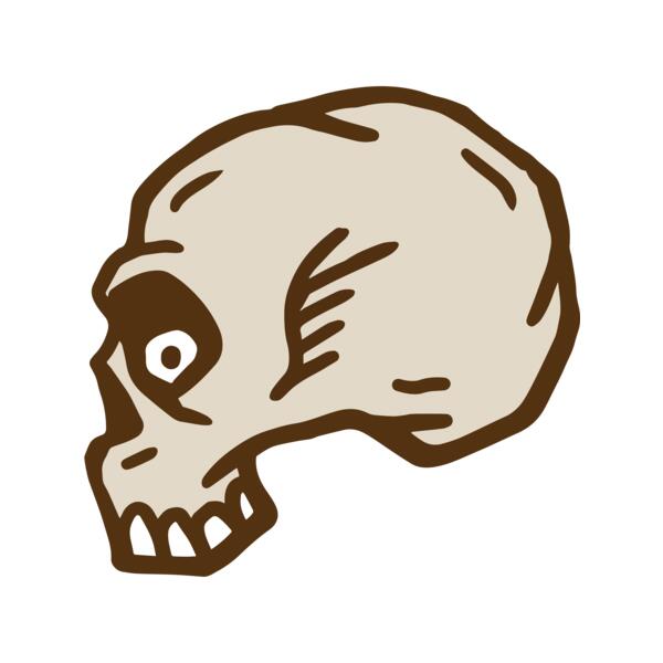 Elements Skulls logo template 54 Vignette