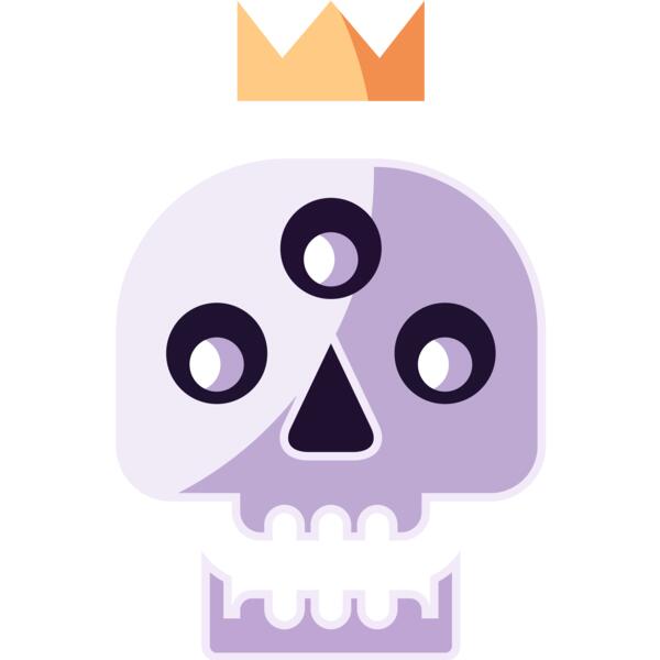 Elements Skulls logo template 59 Vignette