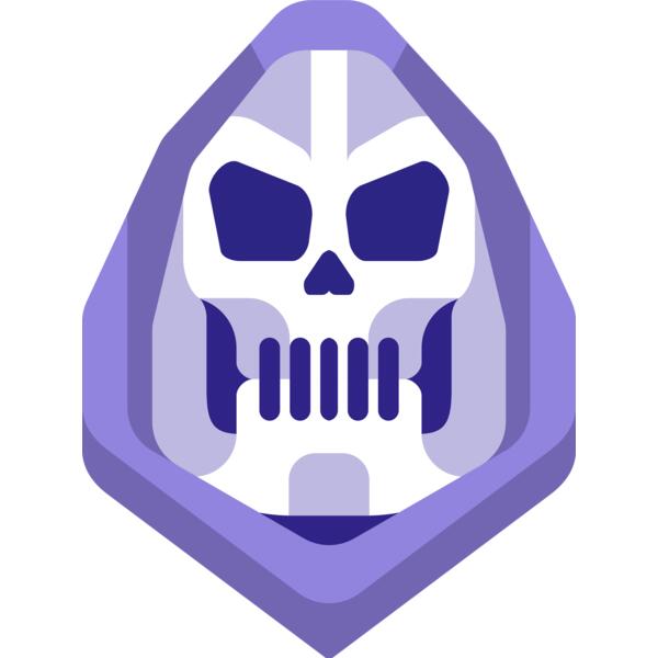 Elements Skulls logo template 82 Vignette