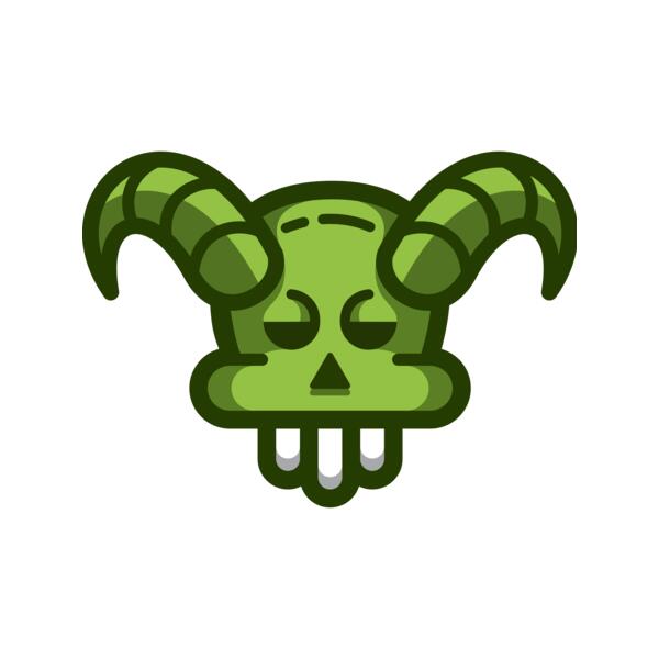 Elements Skulls logo template 114 Vignette