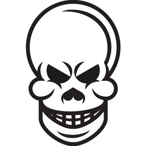 Elements Skulls logo template 115 Vignette