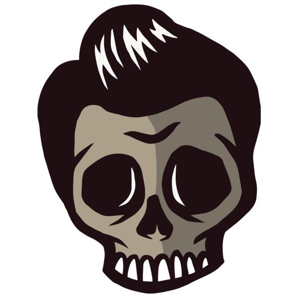 Elements Skulls logo template 136 Vignette