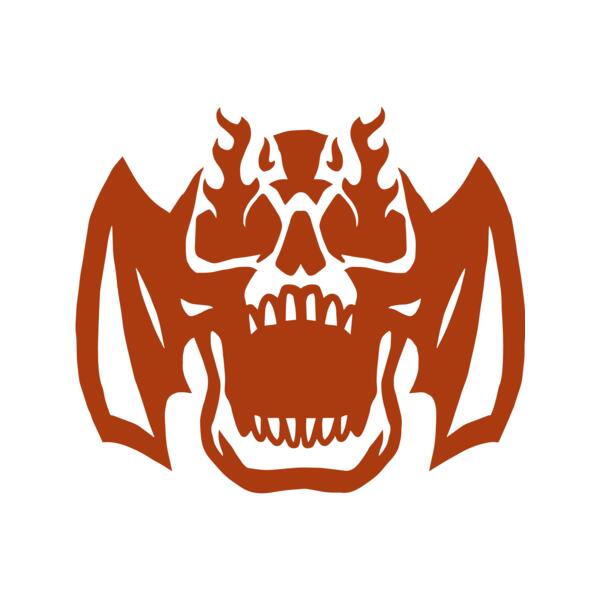 Elements Skulls logo template 178 Vignette