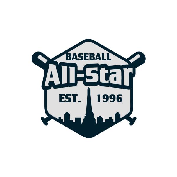 Baseball Logo Team 03 Vignette