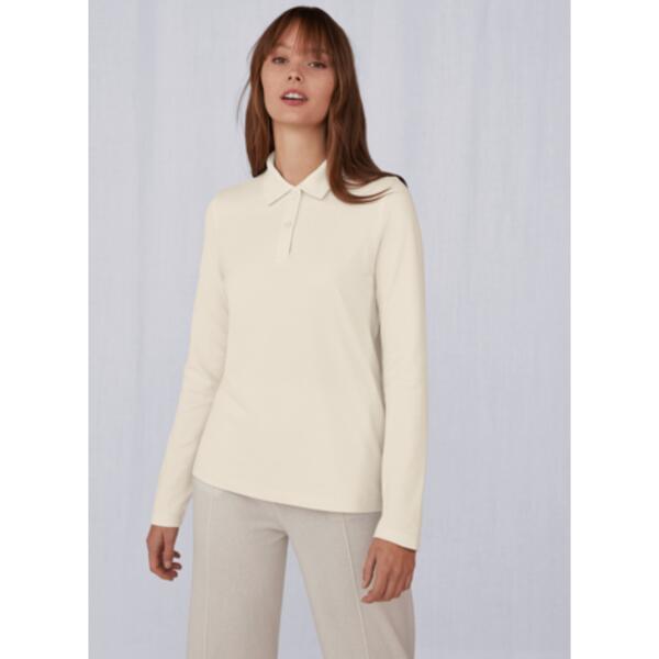 Polo Femme manches longues 180g  Vignette