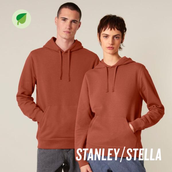 Sweatshirt a capuche unisexe BIO Vignette