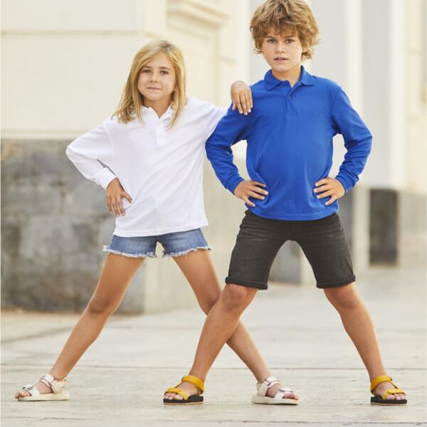 Polo manches longues enfant Vignette