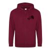Sweatshirt a capuche zippe 280g Vignette