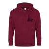 Sweatshirt a capuche zippe 280g Vignette