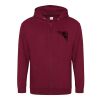 Sweatshirt a capuche zippe 280g Vignette