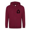 Sweatshirt a capuche zippe 280g Vignette