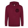 Sweatshirt a capuche zippe 280g Vignette