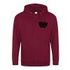 Sweatshirt a capuche zippe 280g Vignette