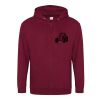 Sweatshirt a capuche zippe 280g Vignette