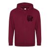 Sweatshirt a capuche zippe 280g Vignette