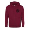 Sweatshirt a capuche zippe 280g Vignette