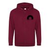 Sweatshirt a capuche zippe 280g Vignette