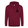 Sweatshirt a capuche zippe 280g Vignette