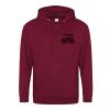 Sweatshirt a capuche zippe 280g Vignette