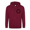 Sweatshirt a capuche zippe 280g Vignette