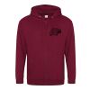 Sweatshirt a capuche zippe 280g Vignette