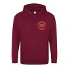 Sweatshirt a capuche zippe 280g Vignette