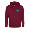 Sweatshirt a capuche zippe 280g Vignette