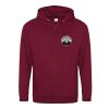 Sweatshirt a capuche zippe 280g Vignette
