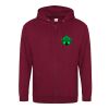 Sweatshirt a capuche zippe 280g Vignette